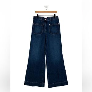 G. Label by Goop High-rise Wide Leg Jeans size 30